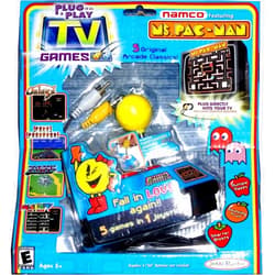Hasbro Namco Ms. Pac-Man Plug & Play with 5 TV Games
