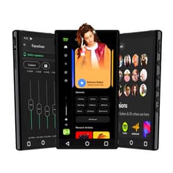 YFFIZQ 16GB MP3 Player with Bluetooth and WiFi,4.3