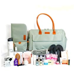 Baby Boldly Pre-Packed Birth Bag: Happy Medium (Agreeable Gray, Large)