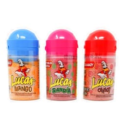 Pulparindo Lucas Baby 3 Variety. 12 Total. Lucas Baby Mango, Lucas Baby Sandia, Lucas Baby Chamoy