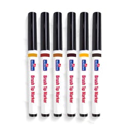Mohawk Finishing Products Wood Stain Brush Tip Markers Furniture Touch Up Kit, Assorted Colors ‎M265-2202, 6 Pack