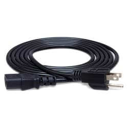 Hosa PWC-148 IEC C13 to NEMA 5-15P Power Cord, 8 Feet