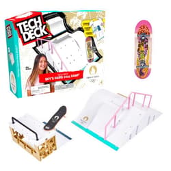 Tech Deck, Sky Brown’s Olympic Games Paris 2024 Ramp, Customizable X-Connect Park Creator Playset & Exclusive Fingerboard, Kids Toy for Ages 6 and up