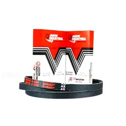 Jason Industrial Megadyne - Jason Industrial - Cogged V Belt - AX36 – (Pack of 1) – Cogged Raw Edge V-Belt - 38 Inch Outside Length - 1/2 Inch Top Width - 11/32 Inch Thick