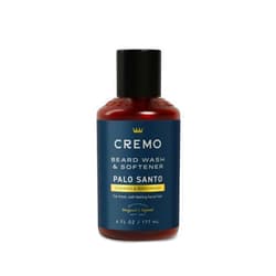 Cremo Palo Santo (Reserve Collection) Beard Wash & Softener, Moisturizes, Styles and Reduces Beard Itch for All Lengths of Facial Hair, 6 Fluid Oz