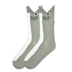 K. Bell Women's Funny Animal Crew Socks-1 Pairs-Cool & Cute Wordplay Novelty Gifts