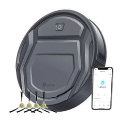 Lefant M210 Pro Robot Vacuum Cleaner, Slim and Quiet, 3 Suction Levels, 6 Cleaning Modes, Schedule Time, WiFi/APP/Alexa, 120-Min Runtime, Self-Charging, Perfect for Pet Hair and Hard Floors