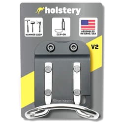 Holstery HammerMaster | Hammer Holder Loop - Clip-On Tool Belt Holster Holds Hammers, Hatchet, or Mallet