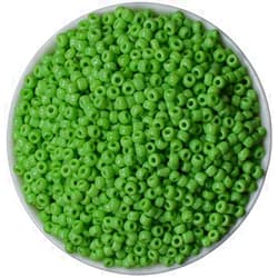 BEAD-NK454 Approx 1000pcs 3mm DIY Czech Glass Seed Beads Solid Color Loose Spacer Beads for Jewelry Making Supplies - (Color: 3xm09)