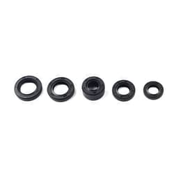 GZYF Liru 5Pcs Rubber Engine Oil Kit Seals Set Black For 50cc 70cc 90cc 110cc 125cc Go Kart Dirt Pit Bike Atv