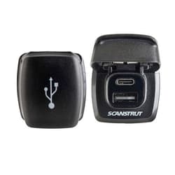 Scanstrut Flip Pro Fast Charge Dual USB Socket