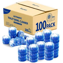 Vacplus Automatic Toilet Bowl Cleaner Tablets, Bathroom Toilet Tank Cleaner (100 PACK), VA-T165