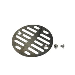 Plumb Pak PP825-50 Shower Drain Grid, Chrome Plated, 3-5/16