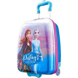 American Tourister Kids' Disney Hardside Upright Luggage, Frozen Destiny, Carry-On 16-Inch