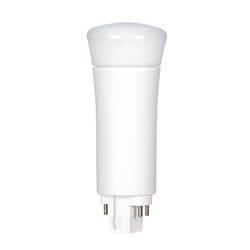 Satco S29859 9-Watt PL LED Light Bulb, G24q Base, 4-Pin Vertical, 3500K