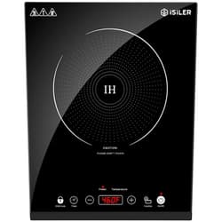 ISILER Portable Induction Cooktop, iSiLER 1800W Sensor Touch Electric Induction Cooker Hot Plate with Kids Safety Lock, 6.7