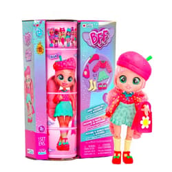 BFF BY CRY BABIES Cry Babies BFF Ella Fashion Doll with 9+ Surprises Including Outfit and Accessories for Fashion Toy, Girls and Boys Ages 4 and Up, 7.8 Inch Doll, Multicolor