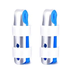 Sopito Finger Splint, 2PCS Finger Support Brace Finger Stabilizer for Broken Fingers Straightening Arthritis Knuckle Immobilizationm, Size for Middle Finger
