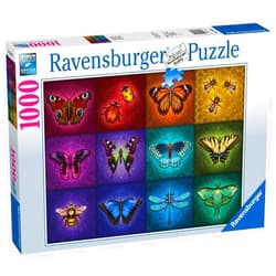 Ravensburger Winged Things 1000 Piece Jigsaw Puzzle for Adults | Unique Softclick Technology | Vibrant, Glare-Free Finish | Made with FSC-Certified Materials