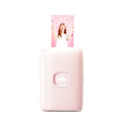 Fujifilm Instax Mini Link 2 Smartphone Photo Printer, Wireless, Portable, and Lightweight Instant Film Printer, Bluetooth, Compatible on iPhone iOS or Android Devices - Soft Pink (Renewed)
