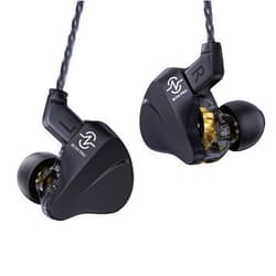 CCZ BC04 Pro in Ear Monitor Headphones, DD & BA Hi-Res Wired Earbuds, Noise Cancelling Earbuds, Ergonomic Design IEM Earphones for Musicians, Audiophiles, Stage, Studio Earphones with Detachable Cable