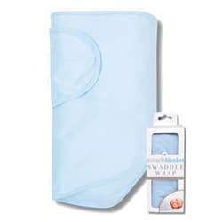 Miracle Blanket Swaddle Wrap – Help Your Newborn Sleep Longer – Soft & Secure Sleep Sack for Infants – Easy-to-Use Swaddling Blanket for a Calm Baby (Blue)