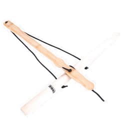 VGEBY Bow Drill Kit, Fire Starter Primitive Wood Survival Practice Friction Fire Tool Teaching Outward Bound Training(1 Person)