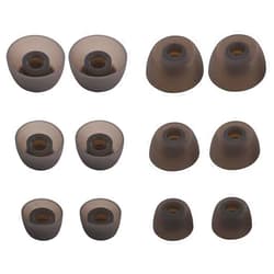 BLLQ 12 PCS Replacement Ear Tips Ear Gels Earbuds Eartips fit for Most True Wireless Stereo Earphones ,Compatible with Soundcore Liberty ,truengine se , Echo Buds , etc. S/M/L 3 Size 6 Pairs Ear tip