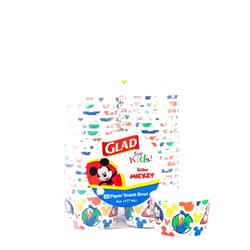 Glad for Kids Disney Mickey and Friends 6oz Paper Snack Bowls, Lids Not Included, 32ct | Disney Mickey Mouse Paper Snack Bowls, Kids Snack Bowls| Kid-Friendly Paper Snack Cups for Everyday Use