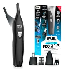 Wahl Pro Series® Rechargeable Eyebrow, Ear & Nose Hair Trimmer for Men – Painless DualTech® Eyebrow Trimmer & Facial Hair Removal Device – Model 3025656
