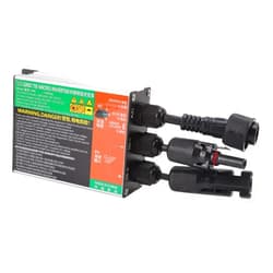 Hilitand Grid Tie Micro Inverter 10.8V30V DC to AC Solar Microinverter Inverter (GMI-150L-AC110V)