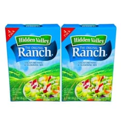 Hidden Valley Original Ranch Seasoning and Salad Dressing Mix, Eight 1 Ounce Packets (8 Packets Total)