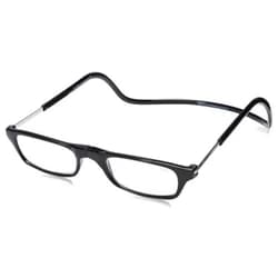 Impulse Clics CliC Magnetic Closure Reading Glasses XXL with Adjustable Headband Black 1.50