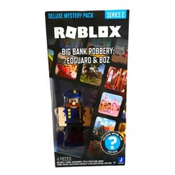 Roblox Deluxe Mystery Pack Action Figure Series 1 - Includes Exclusive Virtual Item (Choose Figure) (Big Bank Robbery: Edguard & Boz)