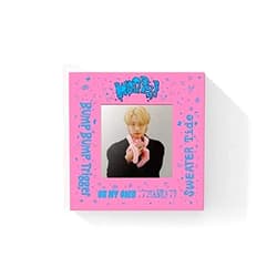 KPOP Woodz Woops! 2nd Mini Album Love Version CD+84p PhotoBook+6p Photo SET&Frame+2p Sticker +2p PhotoCard+Tracking Kpop