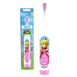 Spinbrush Princess Peach Kids Electric Battery Toothbrush, Soft, 1 ct