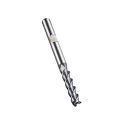 Dormer C92012.0 Shank End Mill, ALCRONA Coating, Cobalt High Speed Steel PM, 12 mm Head Diameter, 53 mm Flute Length, 110 mm Full Length