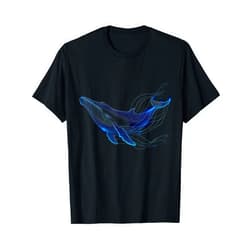 We Love Whales Blue Whale Humpback Whale Lover T-Shirt