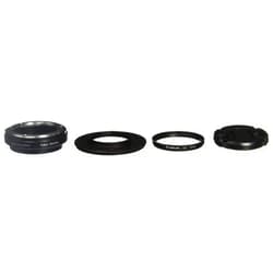 Fotodiox 72mm Macro Reverse Ring Filter Kit Compatible with 72mm Filter Thread Lenses to Nikon F-Mount Cameras - with UV Filter, Mechanical Aperture Control Adapter, and Cap