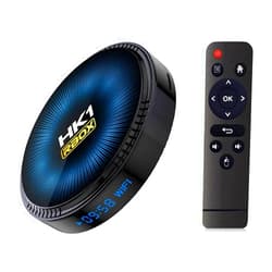 GimeBox Amlogic S905W2 TV Box Android 11.0 TV Box HK1 Box 4GB RAM 64GB ROM Dual-WiFi 2.4GHz/5GHz BT Quad Core 64 Bits 3D/8K 1000M Smart TV Box