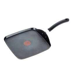 T-fal Ultimate Hard Anodized Nonstick Griddle 10.25 Inch Oven Broiler Safe 500F Cookware, Pots and Pans, Dishwasher Safe Grey