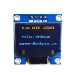 UCTRONICS 0.96 Inch OLED Module 12864 128x64 Yellow Blue SSD1306 Driver I2C Serial Self-Luminous Display Board for Arduino Raspberry Pi Pico