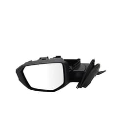 OYYMTE 1pc Left Driver Side Black Manual Exterior Door Rear View Mirror Paint Match Plastic 76258Tbac21Za 2611647562 128-65831AL