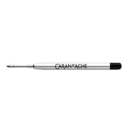 Caran d'Ache 8468-009 Ballpoint Pen, Water-Based, Refill, Fine Point, Black, for 849