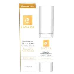 Eavara Organic Retinol Night Cream, Anti Aging Overnight Natural Face Moisturizer Cream with Hyaluronic Acid, Shea Butter, and Aloe Vera, Helps with Fine Lines & Wrinkles (0.5 Fl Oz) (1 Pack)