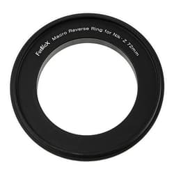 Fotodiox Macro Reverse Ring 72mm Compatible with Nikon Z - Camera Mount to 72mm Filter Thread Adapter for Nikon Z-Mount Cameras
