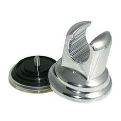 LDR Industries LDR 520 2433C 2-In-1 Permanent or Suction Showerhead Wall Mount, Chrome
