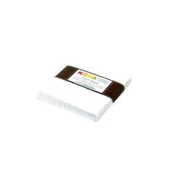 Robert Kaufman 5in Squares Kona Solids White Colorway 42Pcs