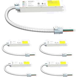 LED Flying Direct 20W LED Emergency Backup Driver, 100-347VAC 175V DC,Emergency Time Over 90 Minutes, 0/1-10V Dimmable Emergency led Driver, Rechargeable UL Listed Backup Battery for LED Recess, Panel and Linear Lights