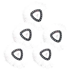 BONBELONG Mop Head Replacement Compatible with O-Ceda Mop Refill, Microfiber Easy Cleaning Mop Head Replacement (White, 5 Pack)